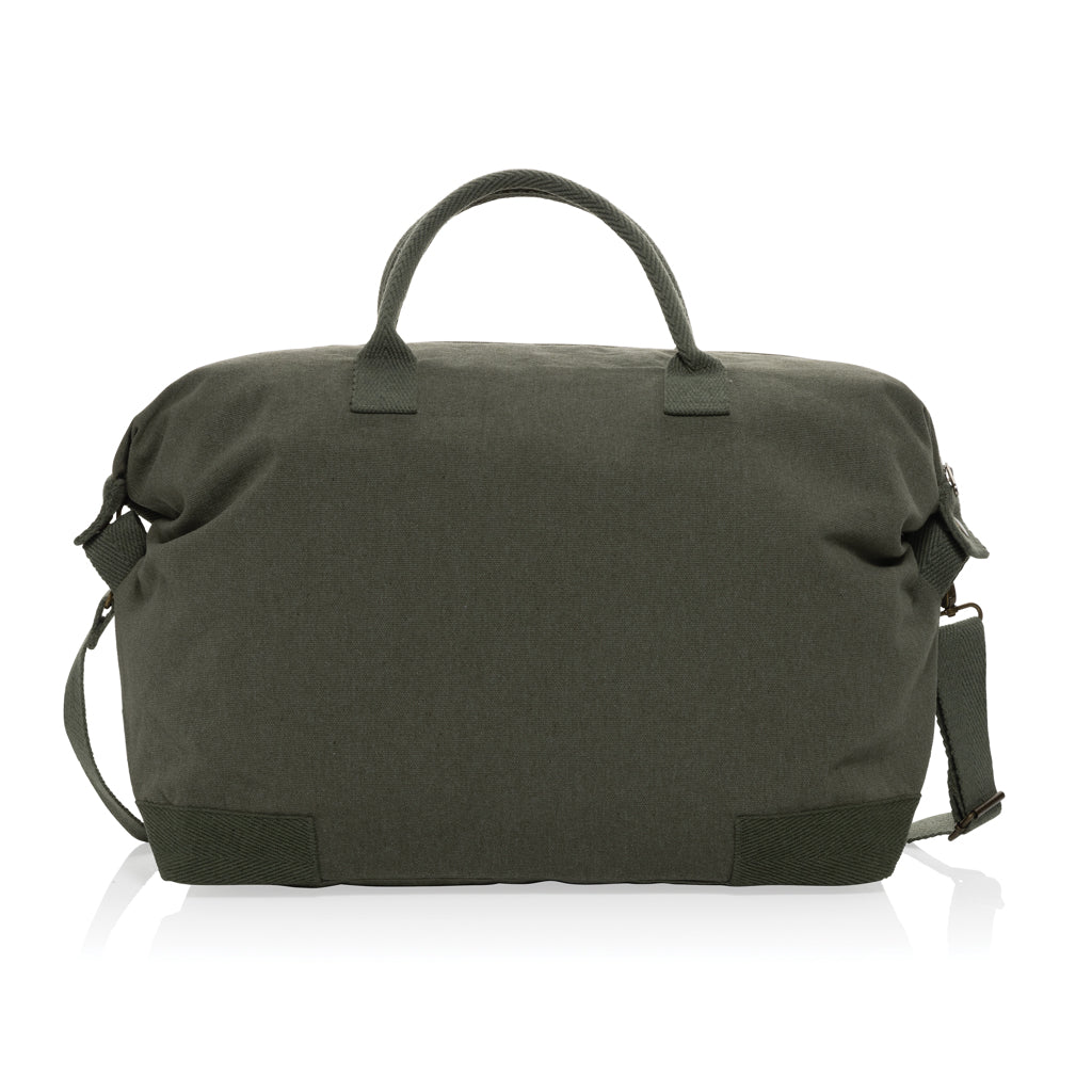Kezar AWARE™ 500 gsm recycled canvas deluxe weekend bag