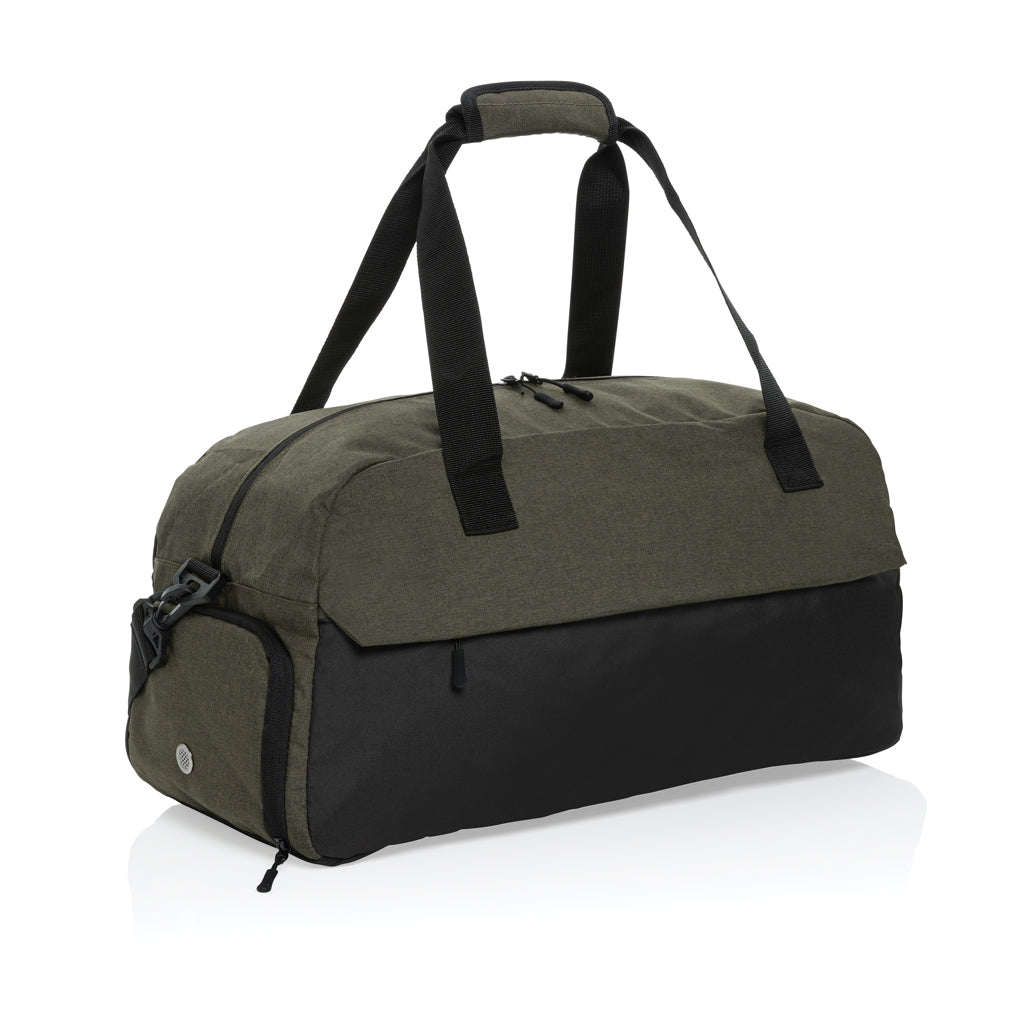 Kazu AWARE™ RPET basic weekend duffel - green, rPET,rPET