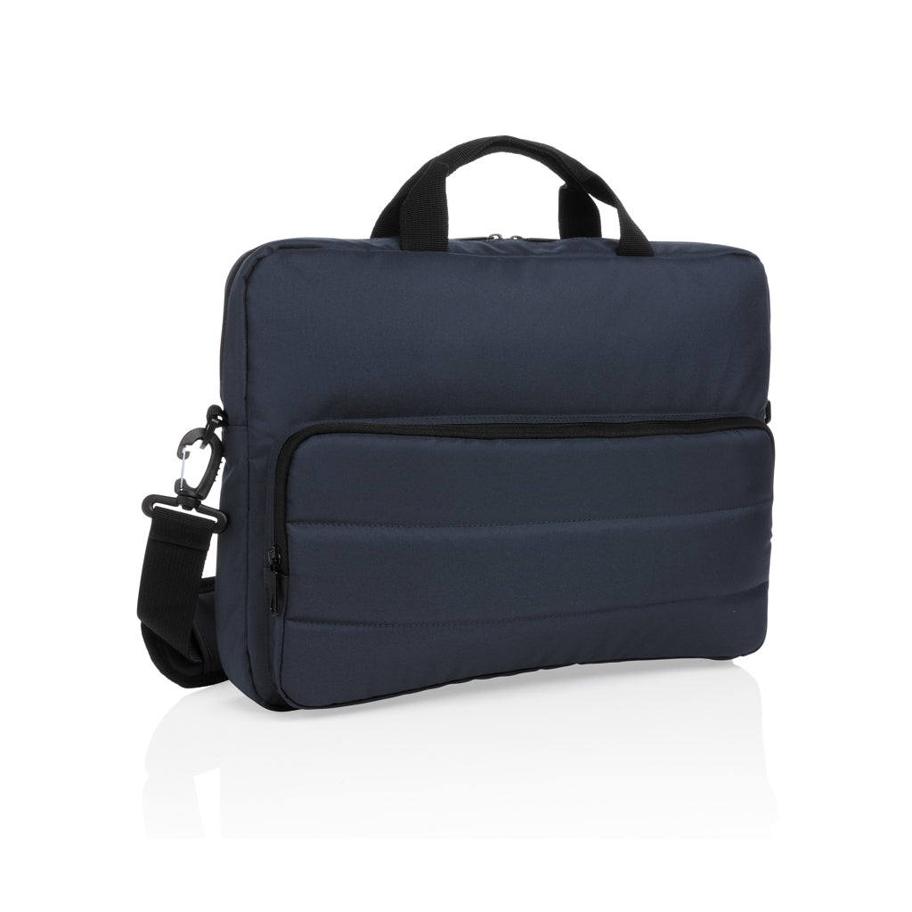 Impact AWARE™ RPET 15.6' laptop bag - navy, rPET,Polyurethane