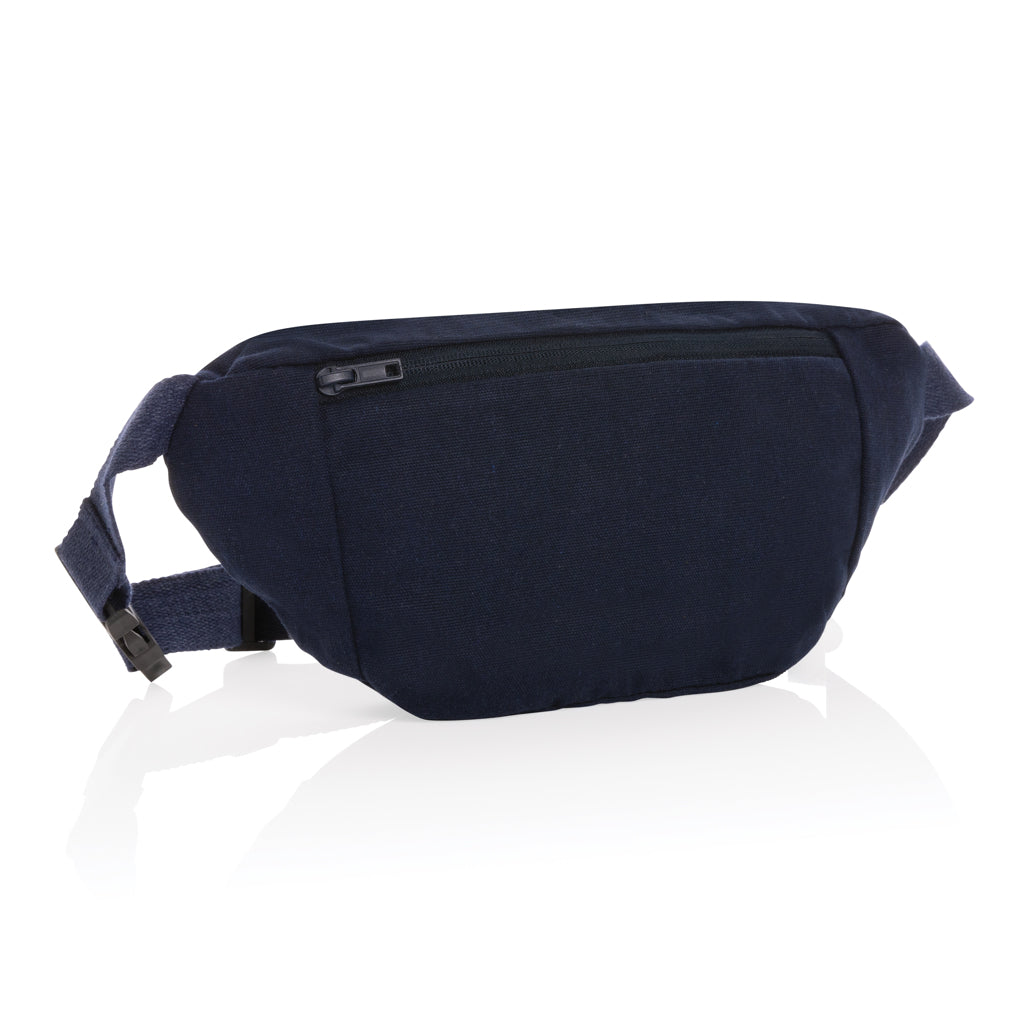 Impact AWARE™ 285gsm rcanvas hip bag undyed - navy, Recycled Canvas