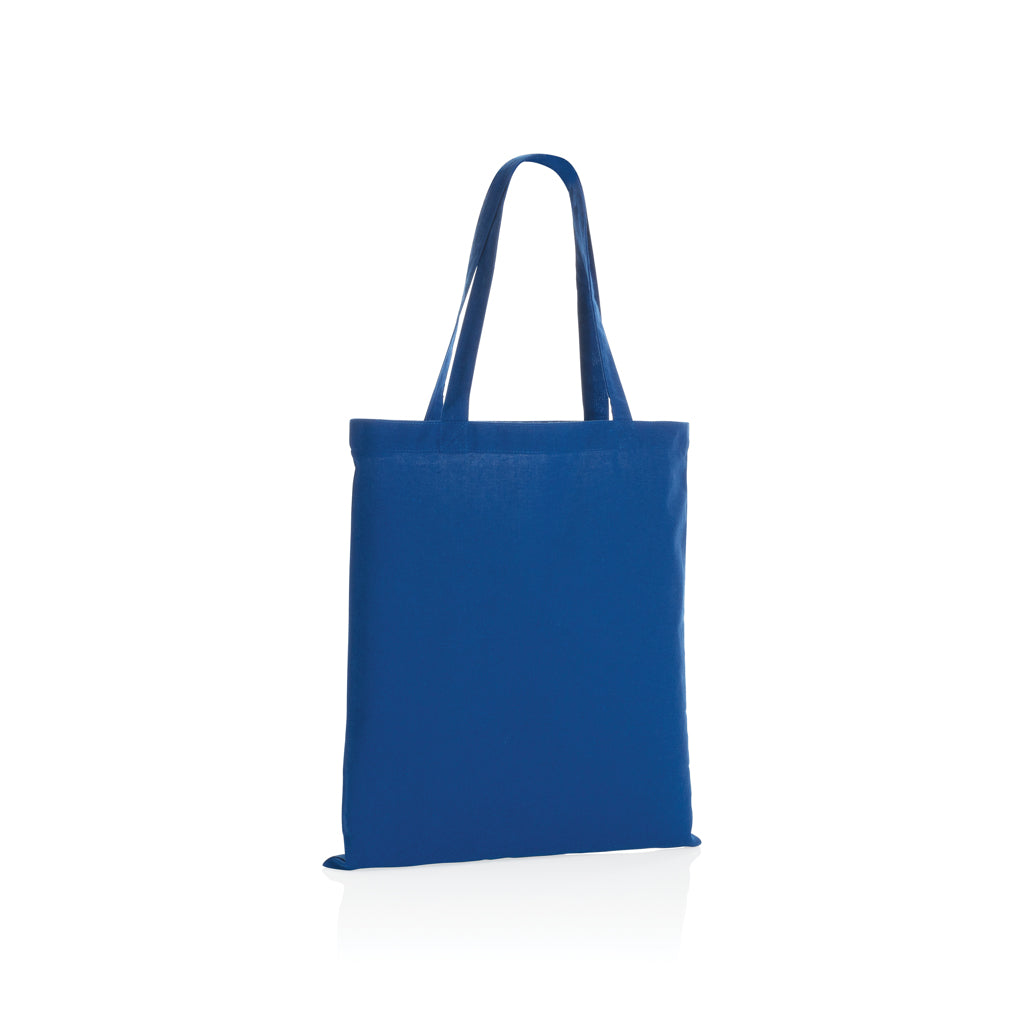 Impact AWARE™ Recycled cotton tote 145g - blue, Recycled cotton