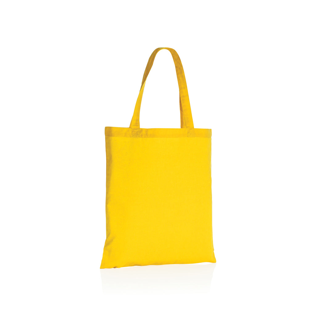 Impact AWARE™ Recycled cotton tote 145g - yellow, Recycled cotton