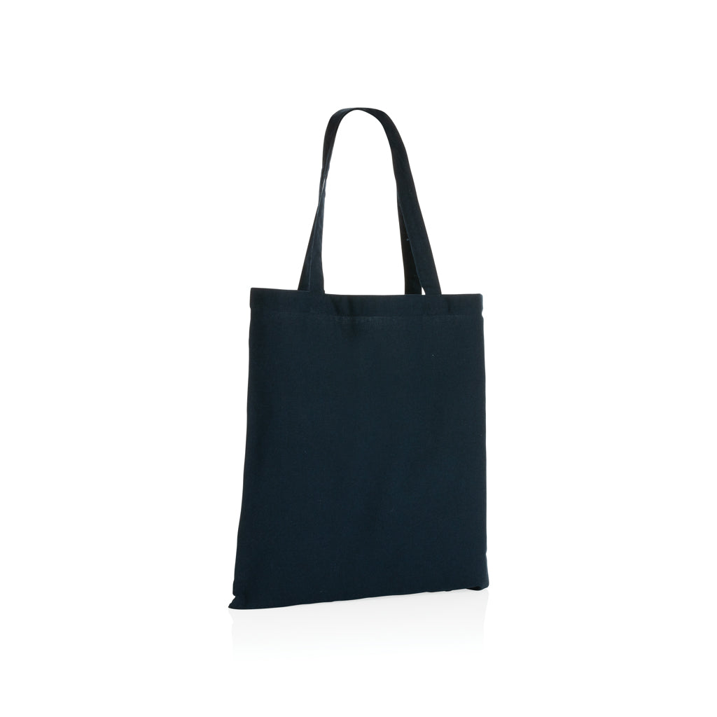 Impact AWARE™ Recycled cotton tote 145g - navy, Recycled cotton