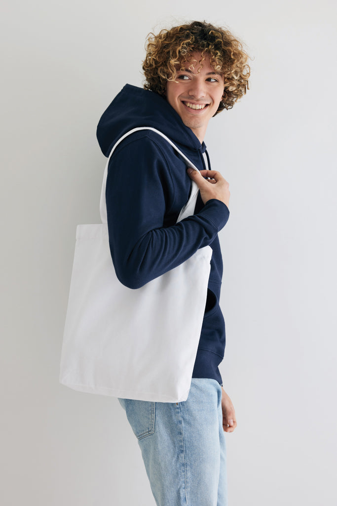 Impact AWARE™ Recycled cotton tote w/bottom 145g
