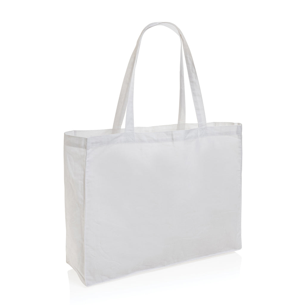 Impact AWARE™ Recycled cotton shopper 145g - white, Recycled cotton