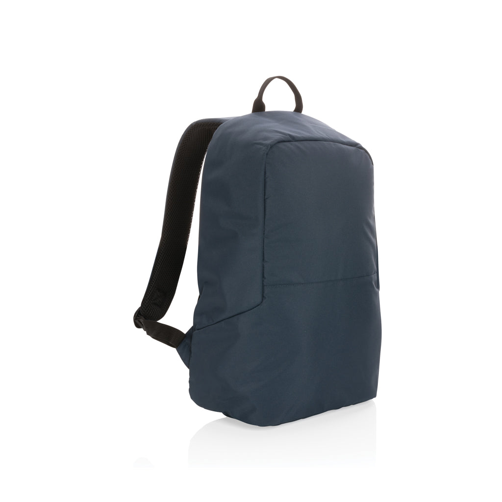 Impact AWARE™ RPET anti-theft backpack - navy, rPET,rPET