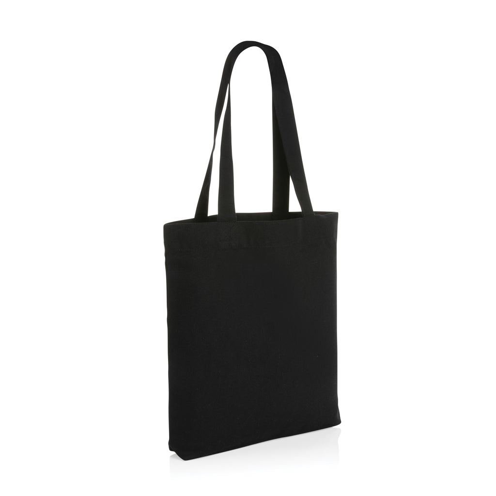Impact AWARE™ 285gsm rcanvas tote bag undyed - black, Recycled Canvas