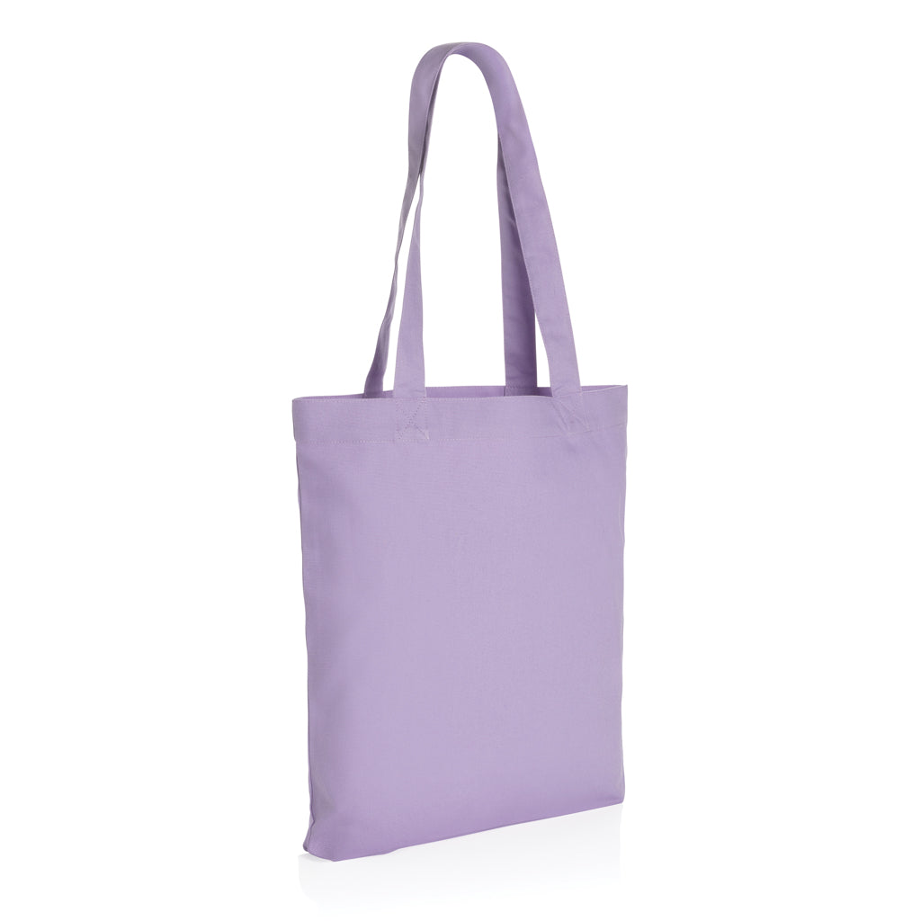 Impact Aware™ 285 gsm rcanvas tote bag - lavender, Recycled Canvas