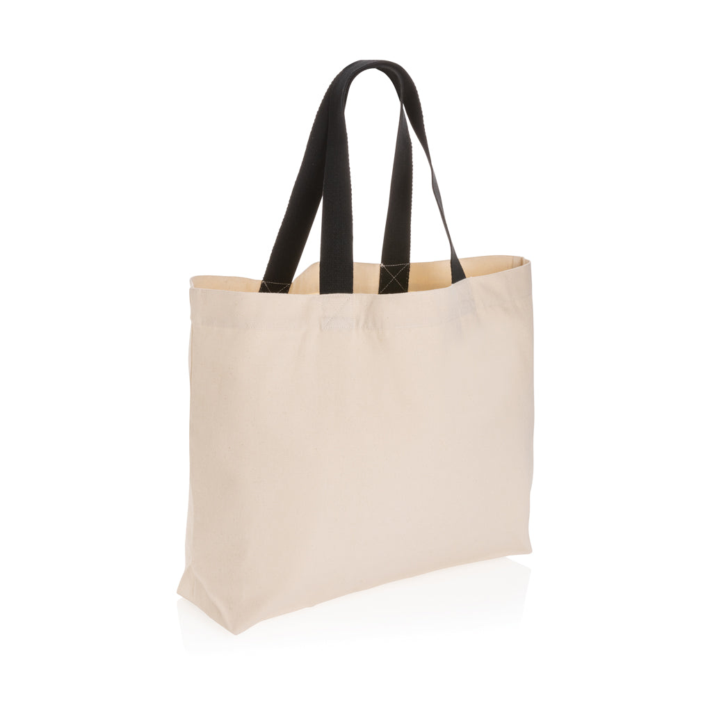 Impact Aware™ 240 gsm rcanvas large tote undyed - off white, Recycled Canvas