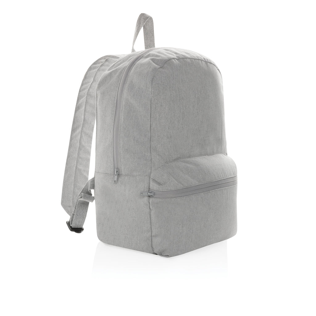 Impact Aware™ 285 gsm rcanvas backpack undyed - grey, Recycled Canvas