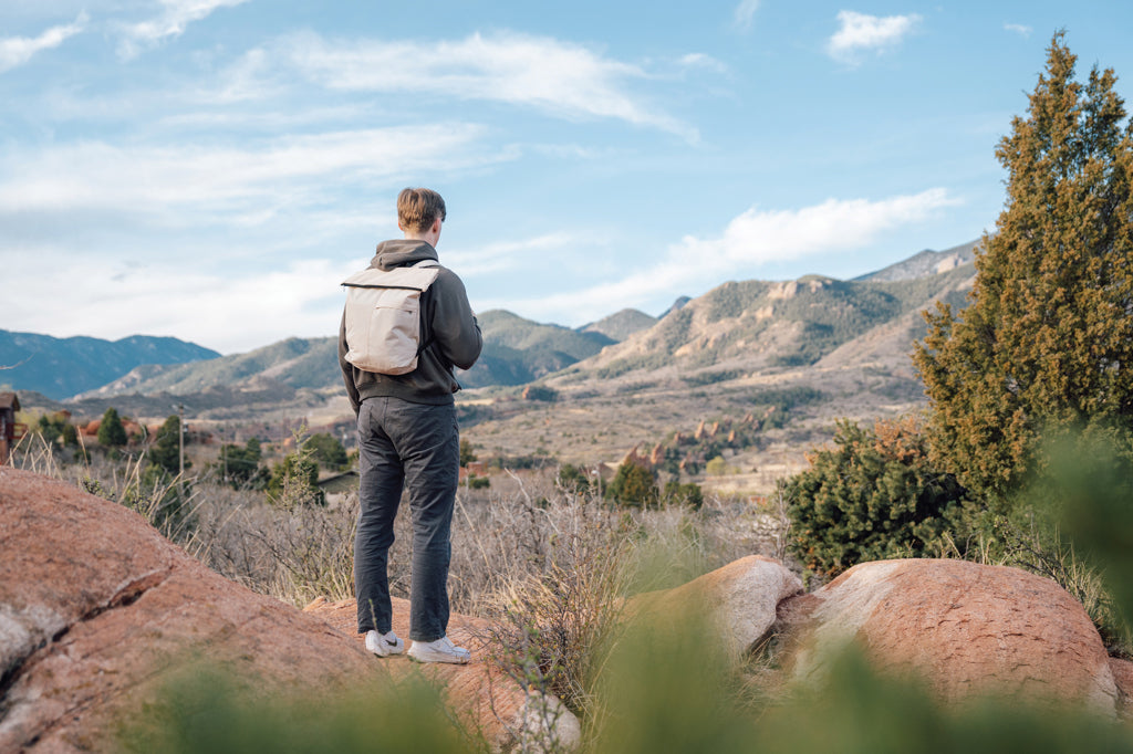 Dillon AWARE™ RPET lightweight foldable backpack