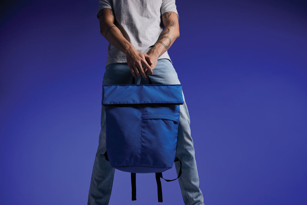 Dillon AWARE™ RPET lightweight foldable backpack