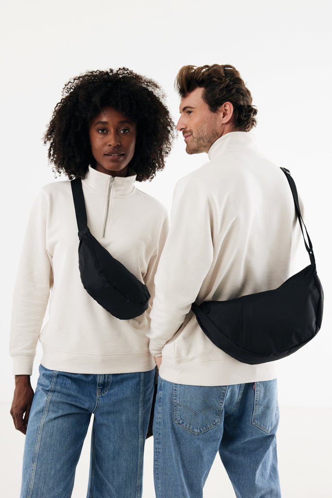Crescent XL AWARE™ RPET half moon sling bag