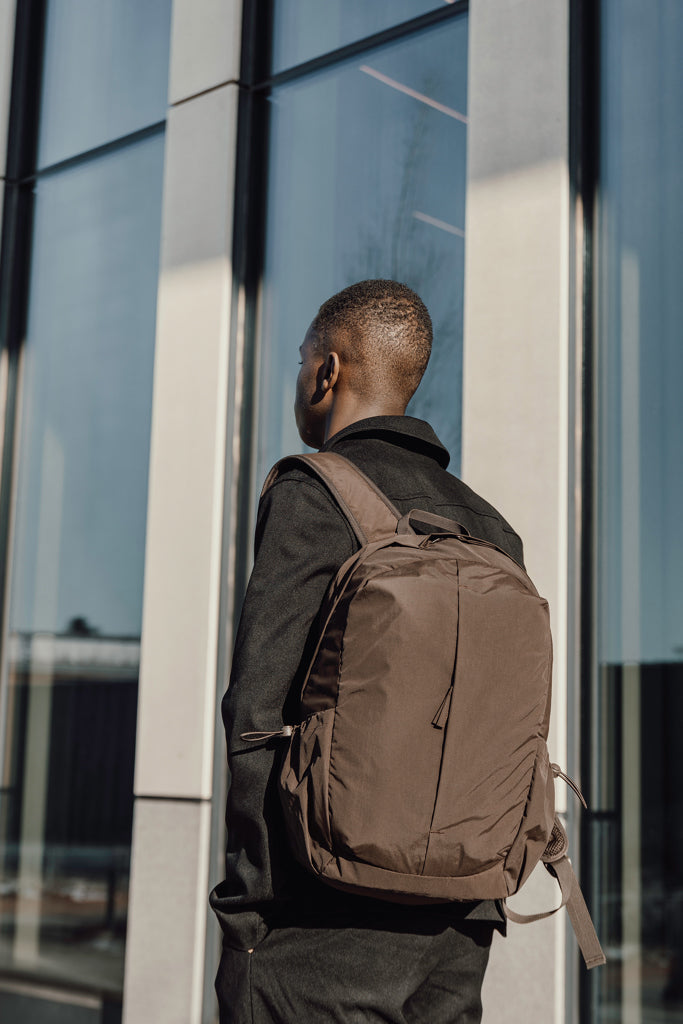 KENTO URBAN RCS recycled nylon 15.6 inch Backpack with front