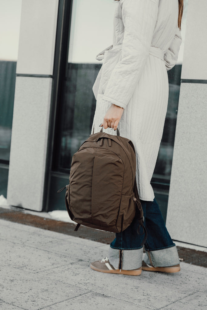 KENTO URBAN RCS recycled nylon 15.6 inch Backpack with front