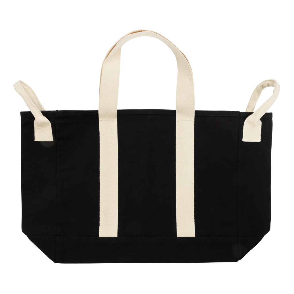 BEAU AWARE™ Beach bag 400gsm recycled canvas, with side hand