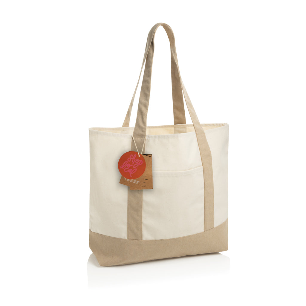 SHOP LOCAL AWARE™ recycled cotton 350gsm Tote bag