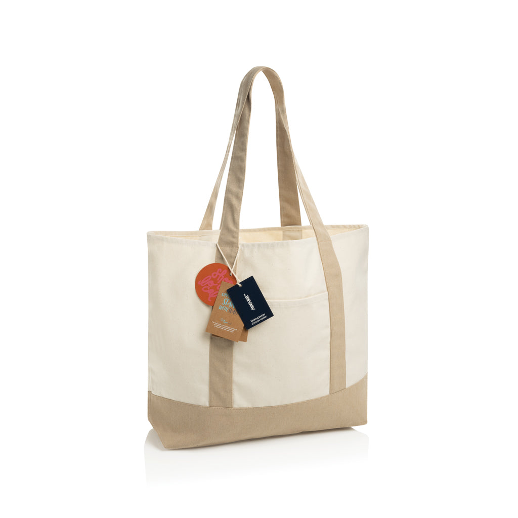 SHOP LOCAL AWARE™ recycled cotton 350gsm Tote bag