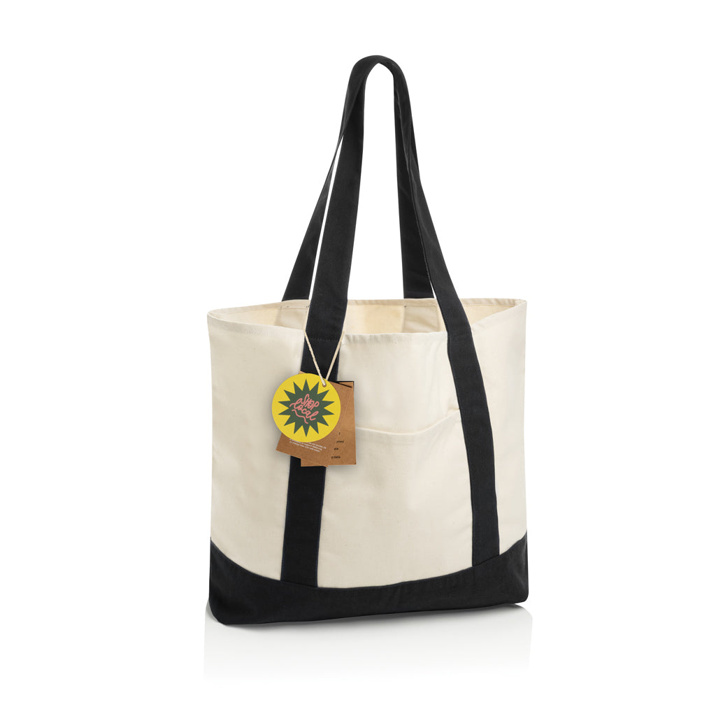 SHOP LOCAL AWARE™ recycled cotton 350gsm Tote bag