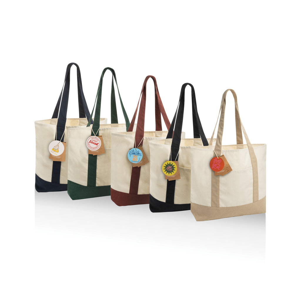SHOP LOCAL AWARE™ recycled cotton 350gsm Tote bag