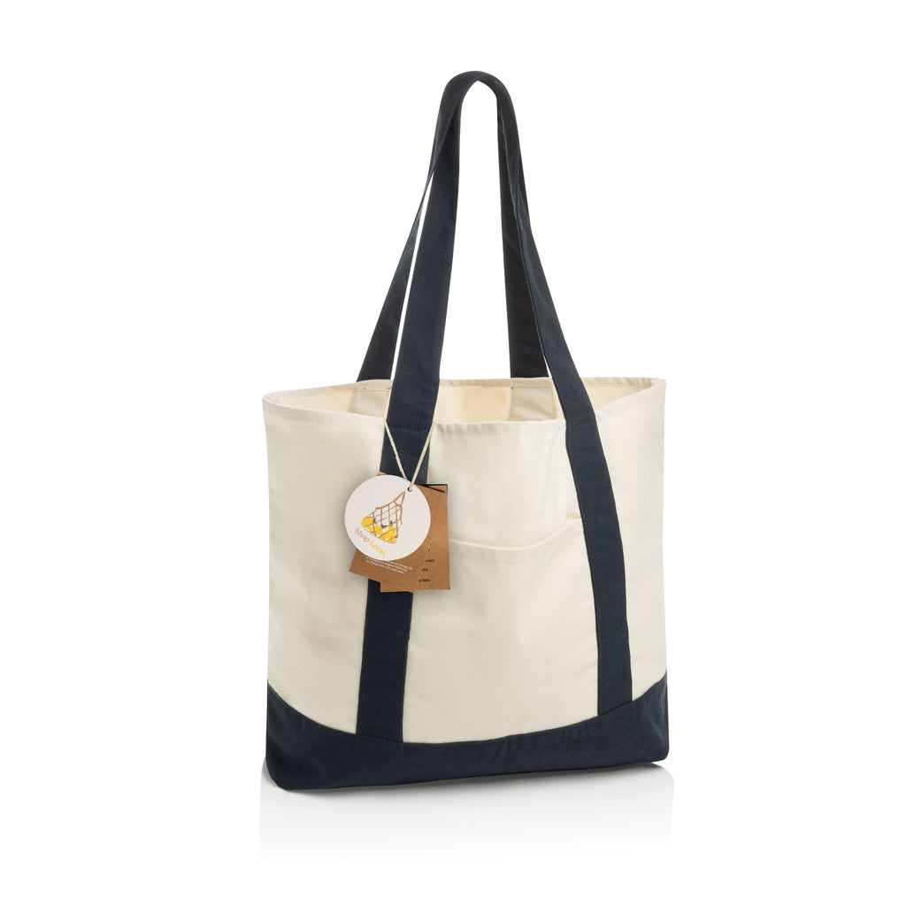 SHOP LOCAL AWARE™ recycled cotton 350gsm Tote bag