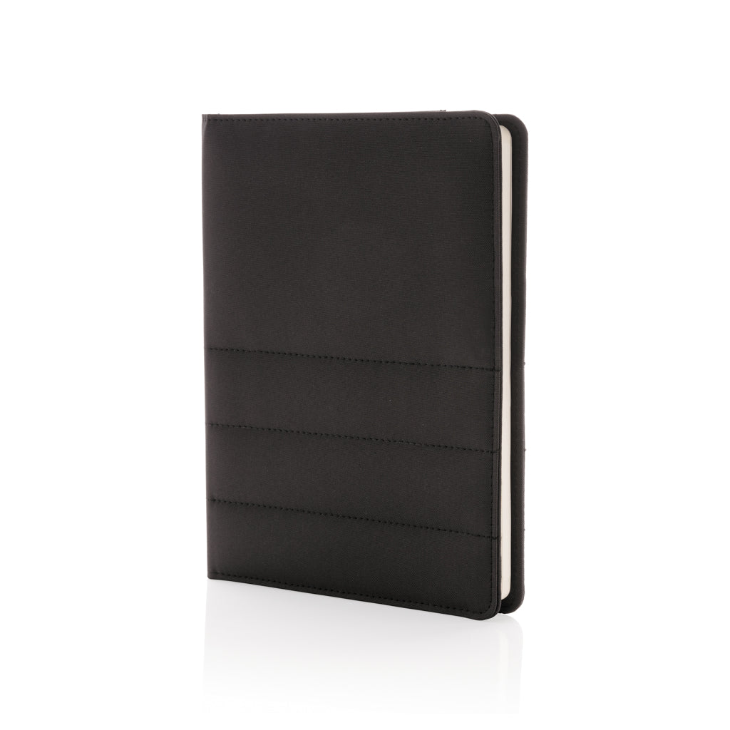 Impact AWARE™ RPET A5 notebook - black, rPET,Paper