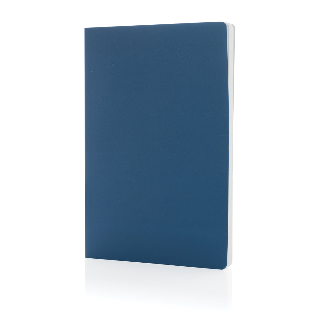 Impact softcover stone paper notebook A5 - blue, Stone paper