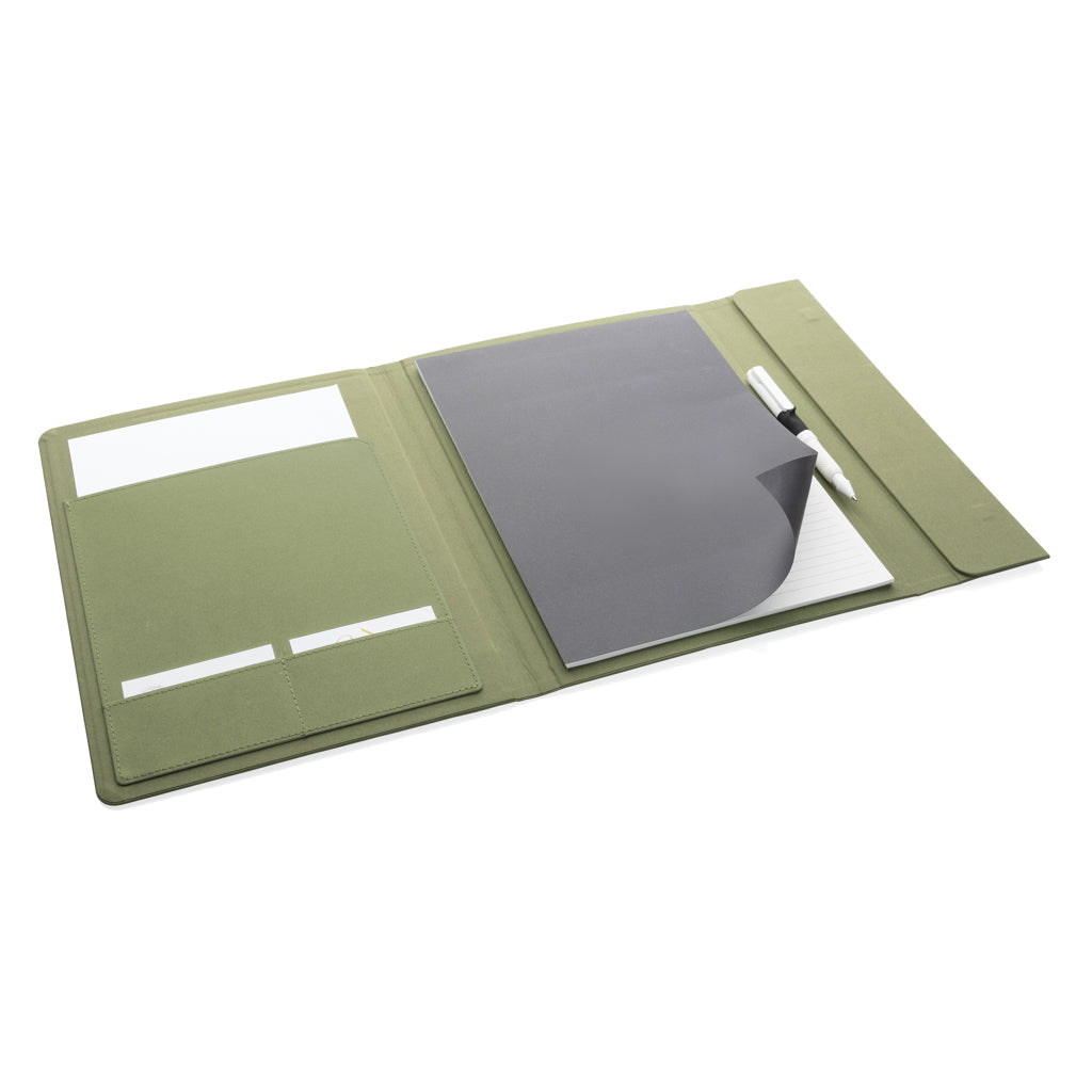 Impact Aware™ A4 portfolio with magnetic closure