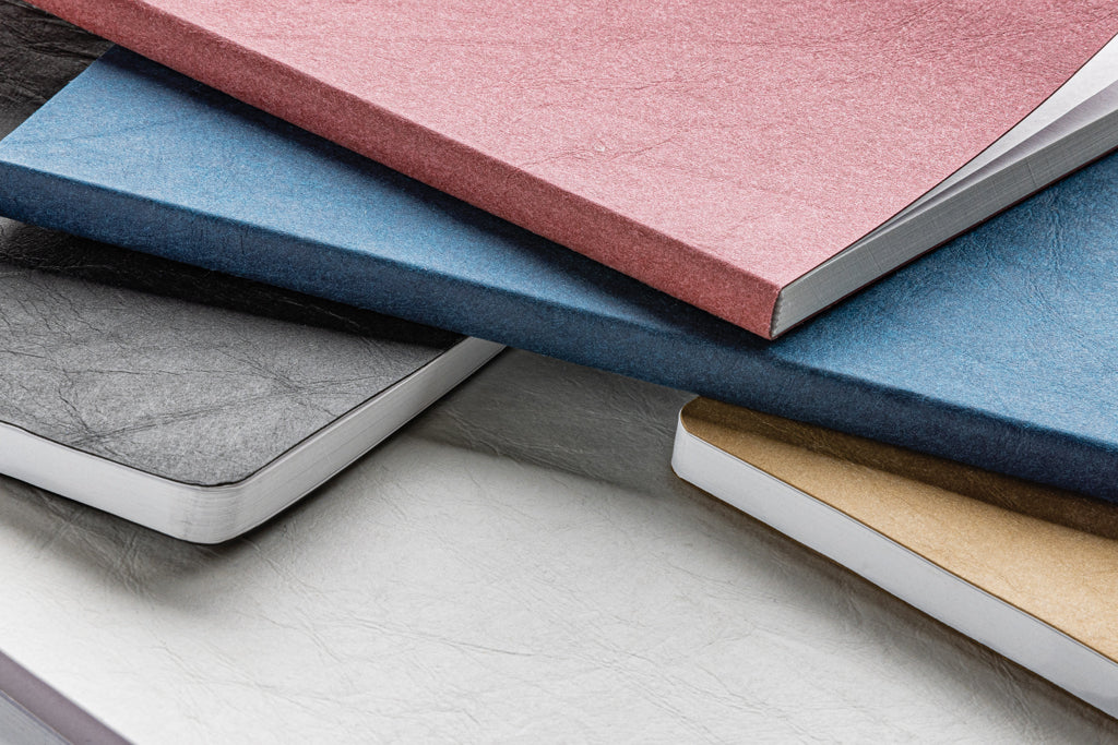 Salton A5 GRS certified recycled paper notebook