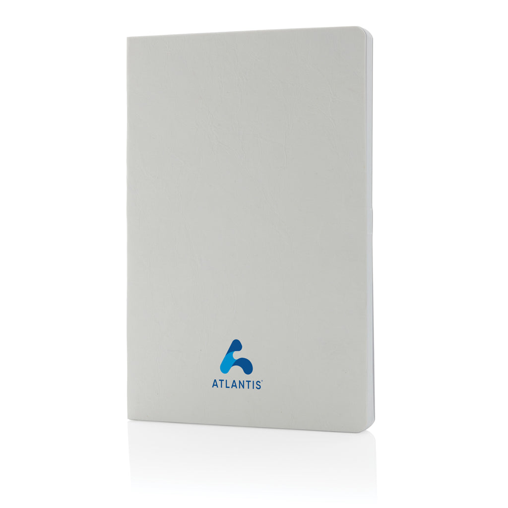 Salton A5 GRS certified recycled paper notebook