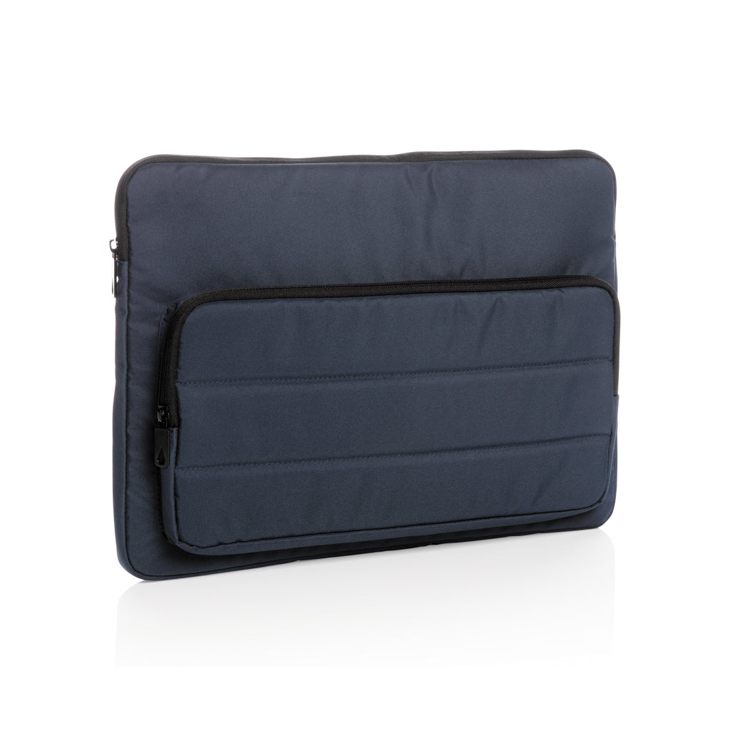 Impact AWARE™ RPET 15.6' laptop sleeve - navy, rPET