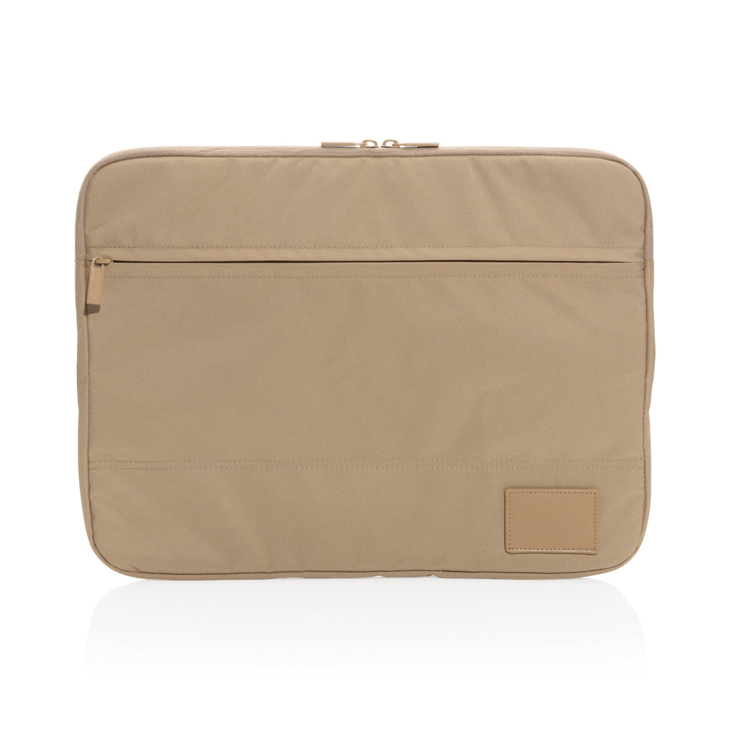 Impact AWARE™ 14' laptop sleeve - beige, rPET,Neoprene