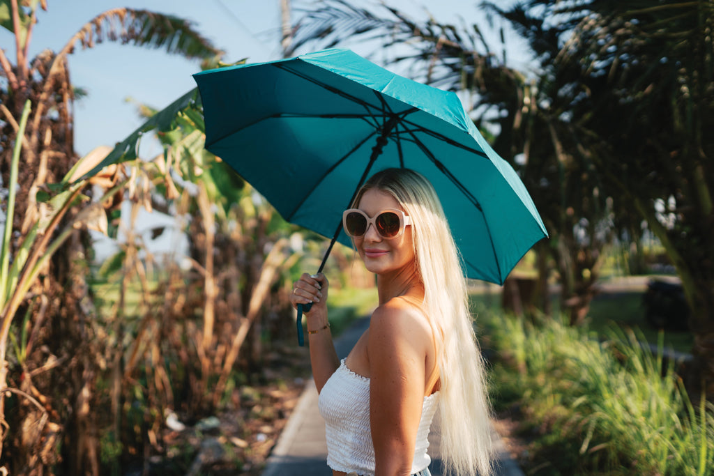 21" Impact AWARE™ 190T mini auto open umbrella