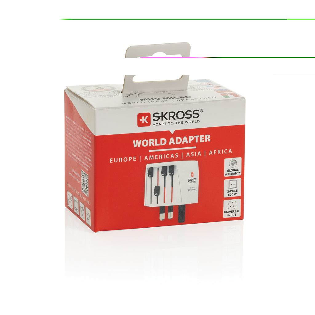 SKROSS World Travel Adapter MUV Micro