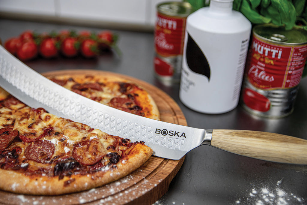 BOSKA Pizza & Cheese Knife Oslo+Nr.4