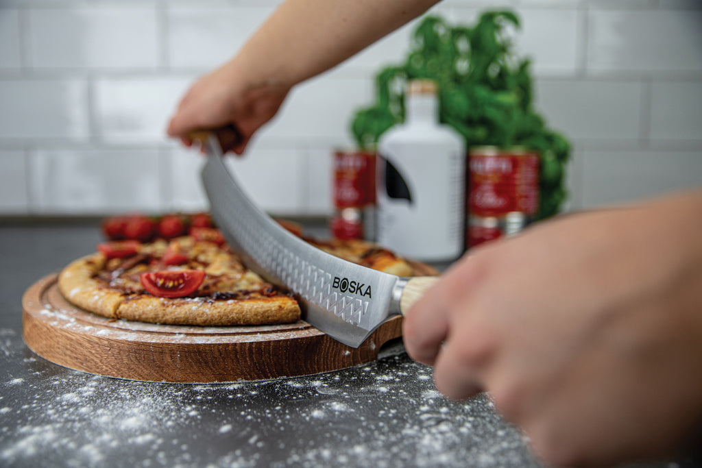 BOSKA Pizza & Cheese Knife Oslo+Nr.4