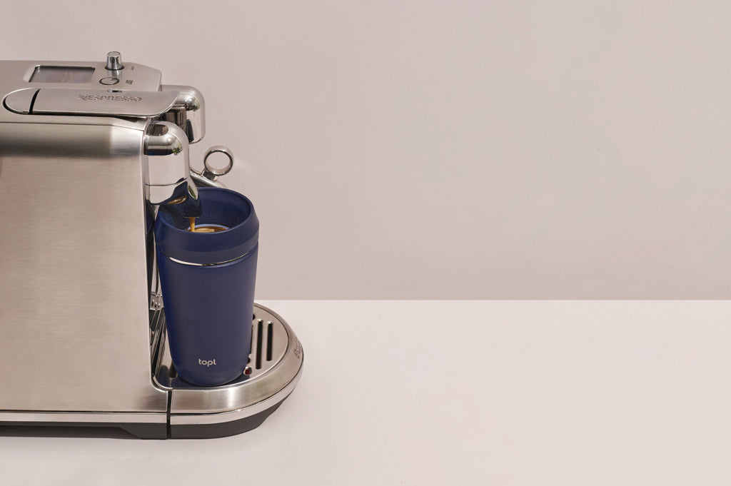 Topl Recycled Steel To Go Tumbler Patented 360 Lid 354ml