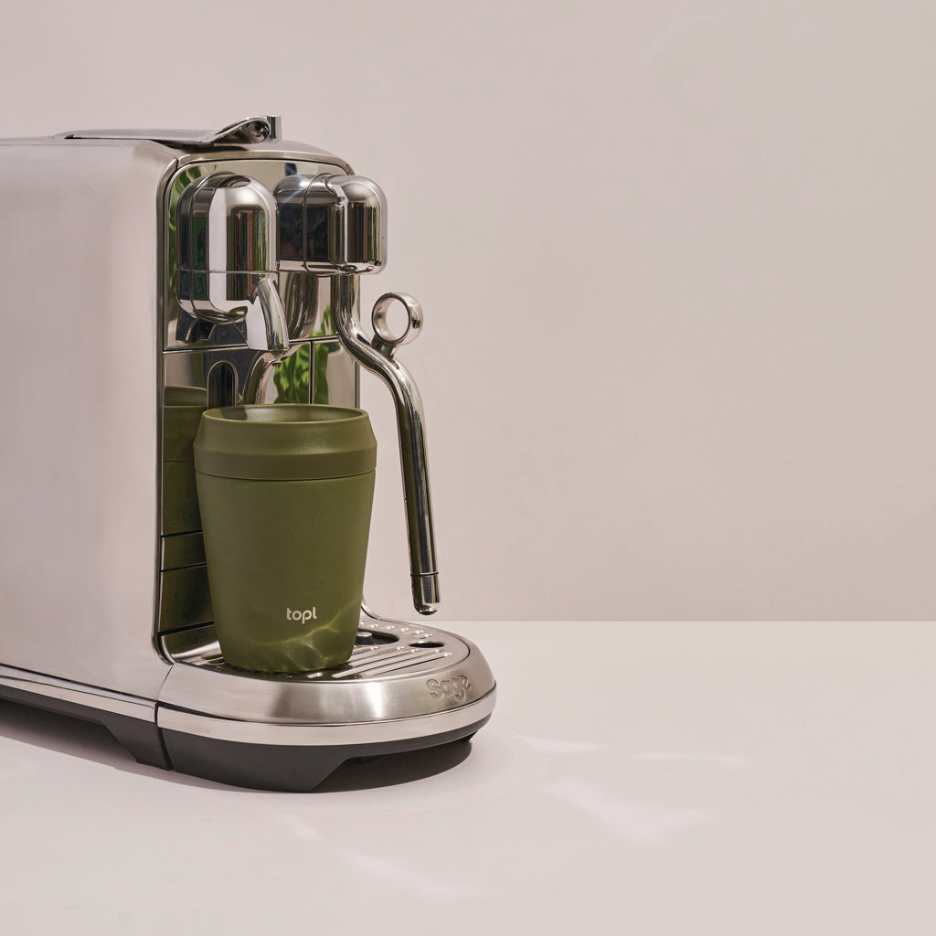 Topl Recycled Steel To Go Tumbler Patented 360 Lid 235ml