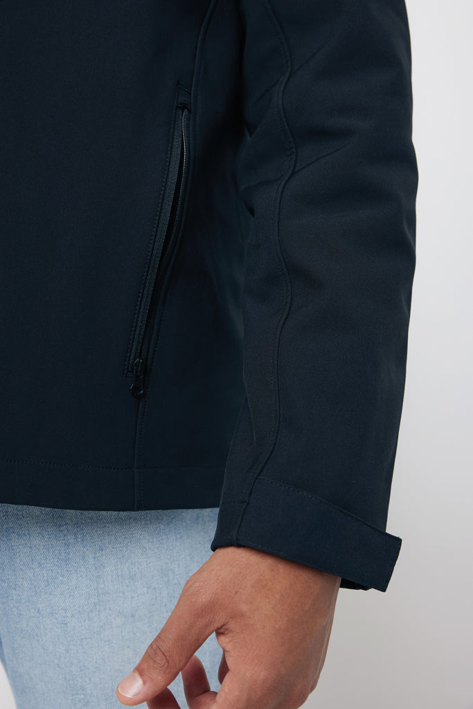 IQONIQ Makalu men recycled polyester soft shell jacket