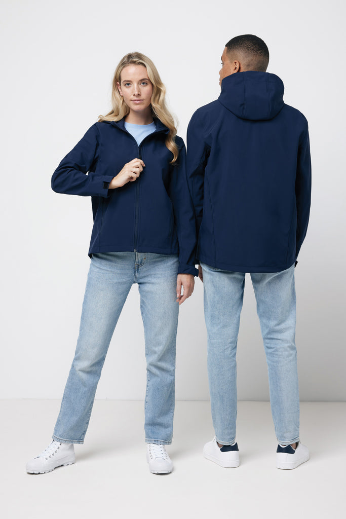 IQONIQ Makalu men recycled polyester soft shell jacket
