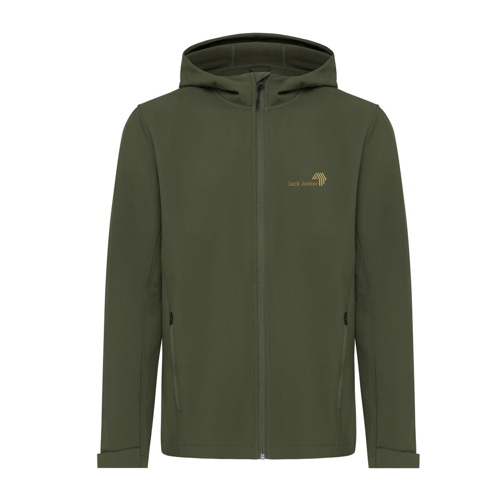 IQONIQ Makalu men recycled polyester soft shell jacket