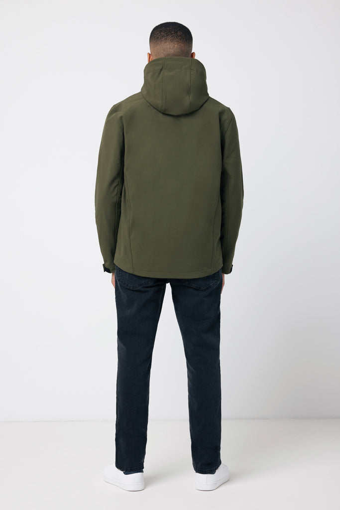 IQONIQ Makalu men recycled polyester soft shell jacket