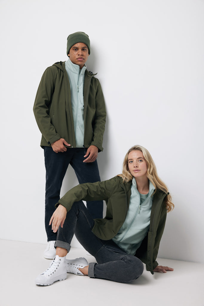 IQONIQ Makalu men recycled polyester soft shell jacket