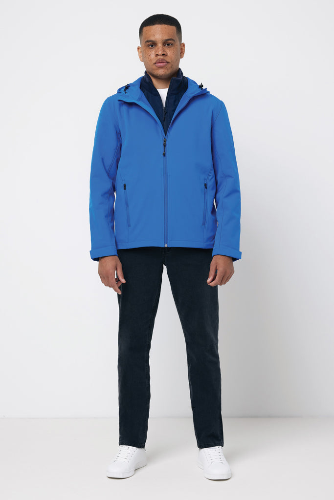 IQONIQ Makalu men recycled polyester soft shell jacket