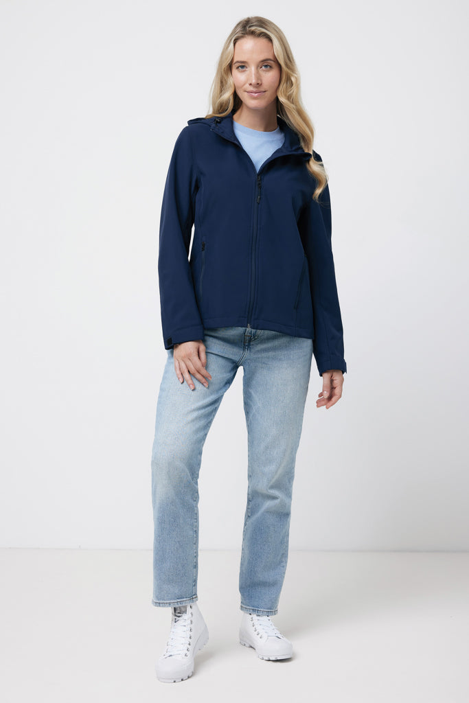 IQONIQ Makalu women recycled polyester soft shell jacket