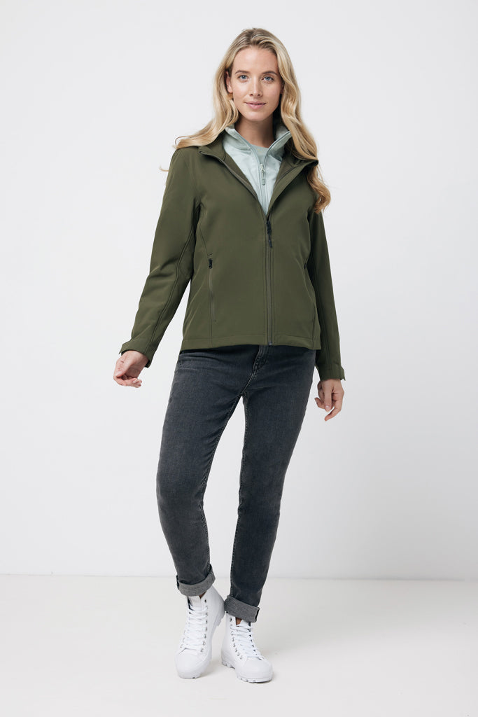 IQONIQ Makalu women recycled polyester soft shell jacket