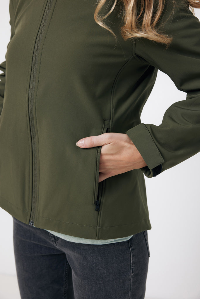 IQONIQ Makalu women recycled polyester soft shell jacket