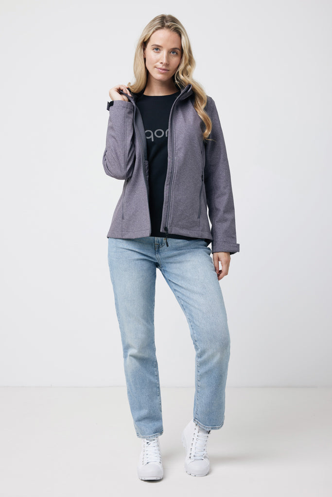 IQONIQ Makalu women recycled polyester soft shell jacket