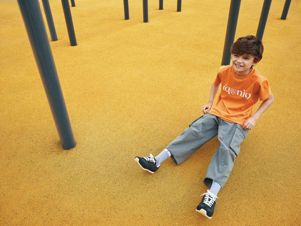 IQONIQ Koli kids lightweight recycled cotton t-shirt