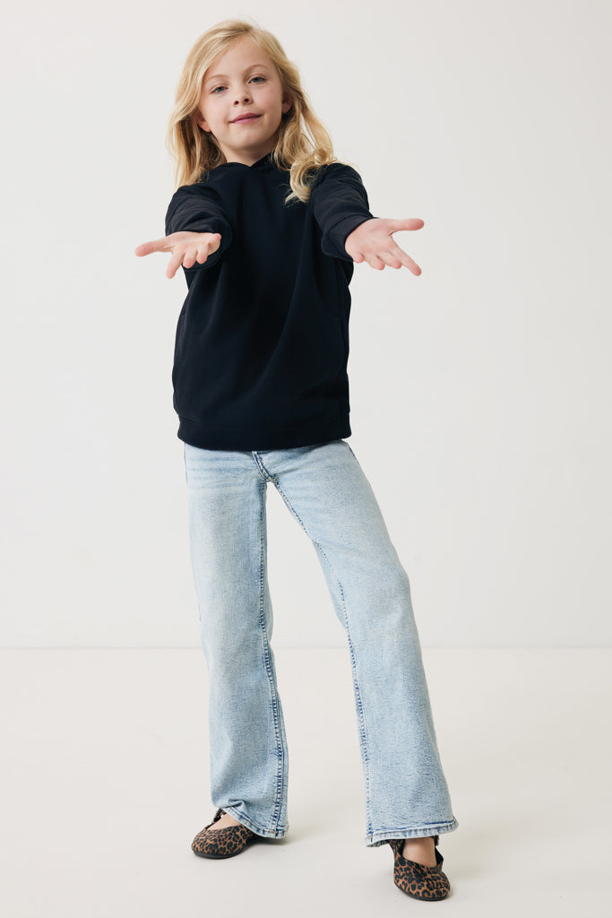 IQONIQ Yengo kids recycled cotton hoodie with sidepockets